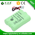 Geilienergy 750mah aaa 3.6v ni-mh paquete de batería recargable con enchufe de alambre